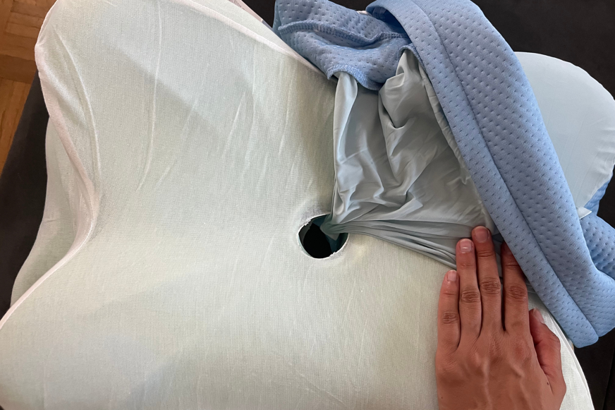 derila ergo cover button